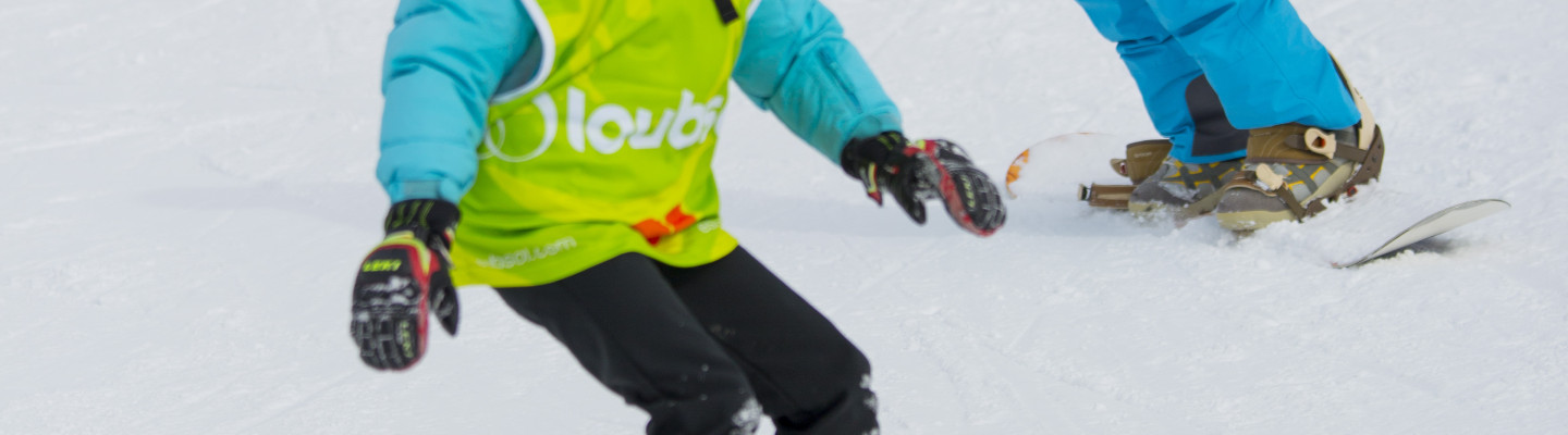 Snowboard group lessons